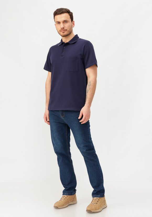 Футболка поло мужская шир.  580, рис. 12