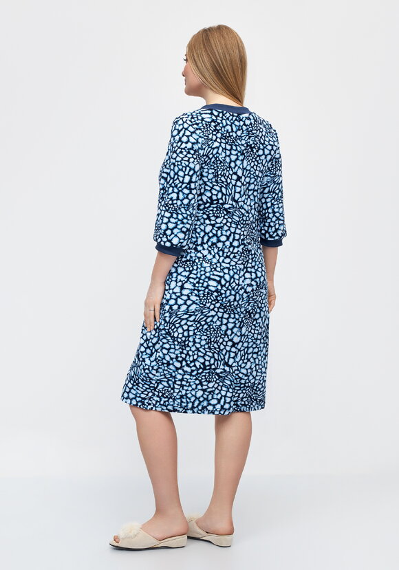 Халат велюровый Регина шир.  580, рис. 3