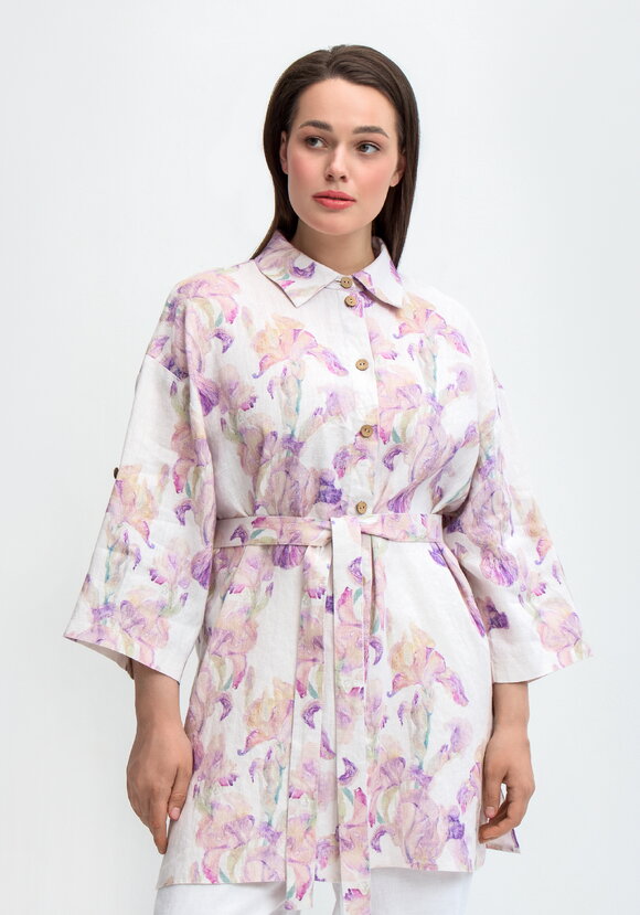 Рубашка удлиненная Женевьева шир.  580, рис. 1