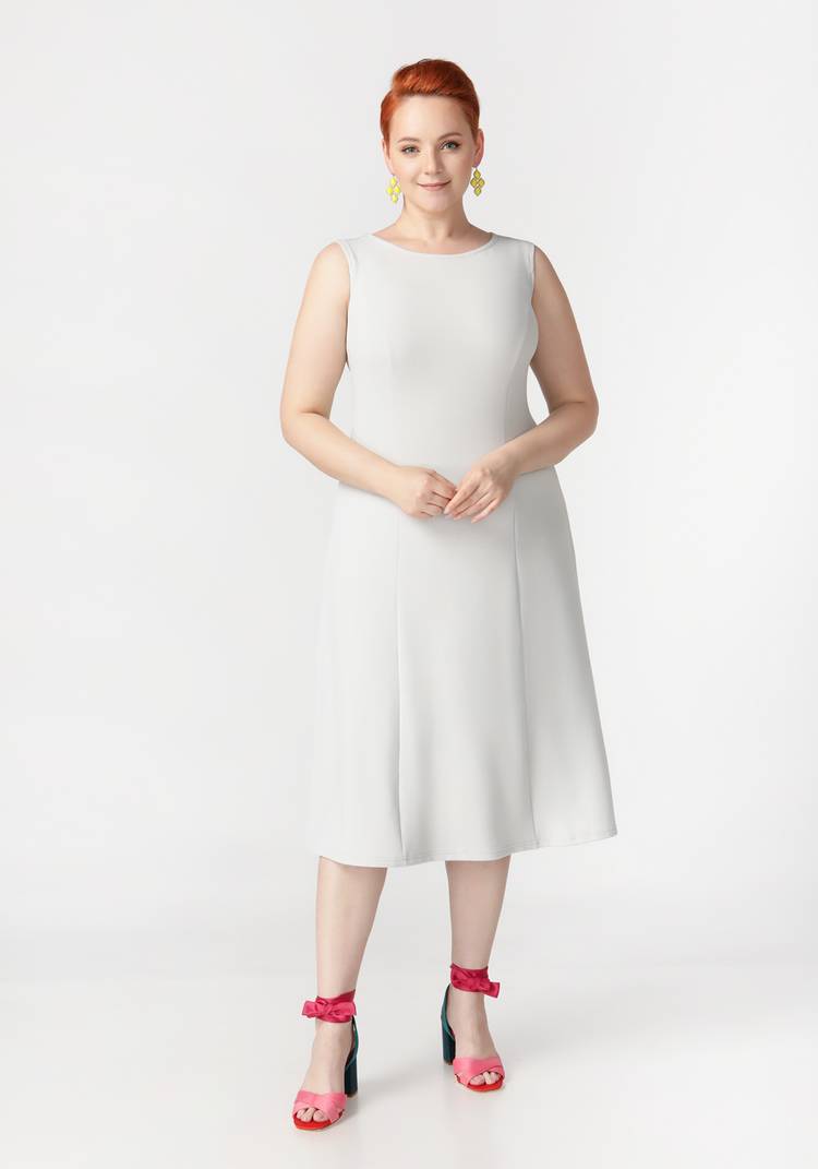 Платье с рельефами Шакира шир.  750, рис. 1