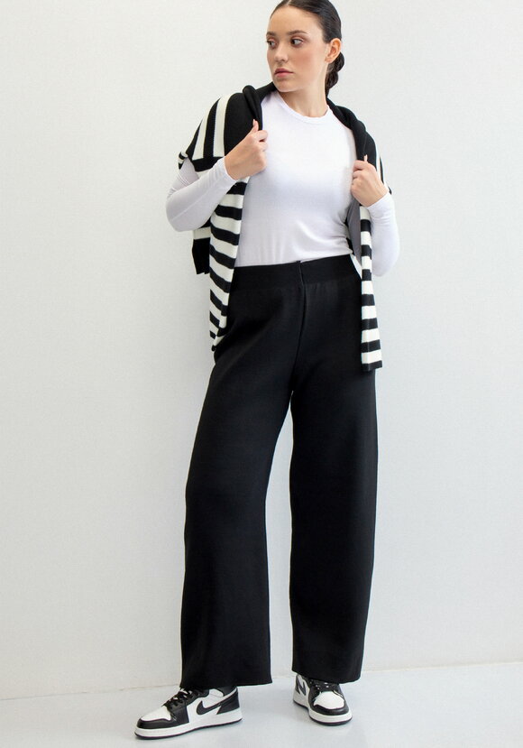 Брюки свободного кроя палаццо шир.  580, рис. 4