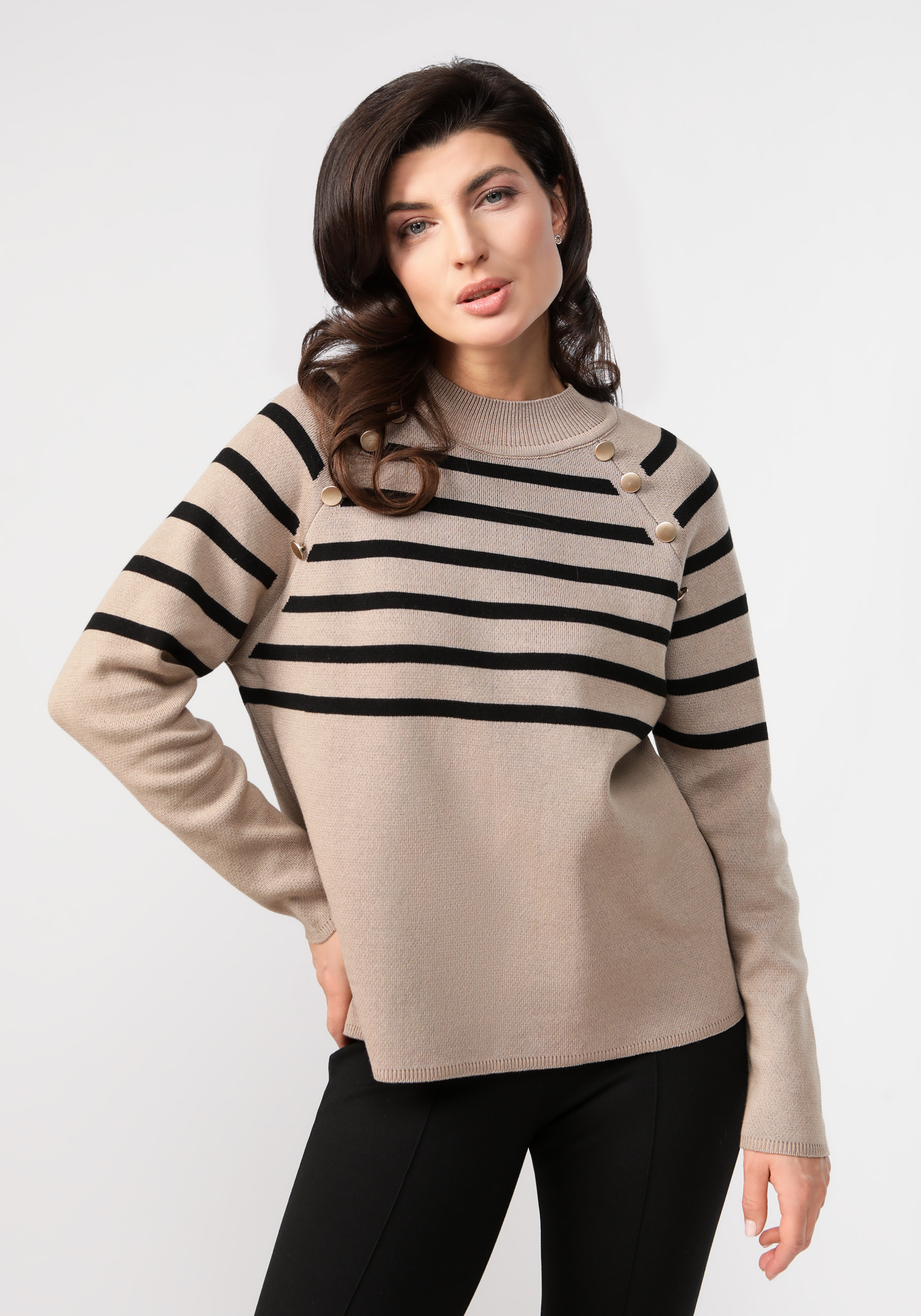 Джемпер-тельняшка в полоску