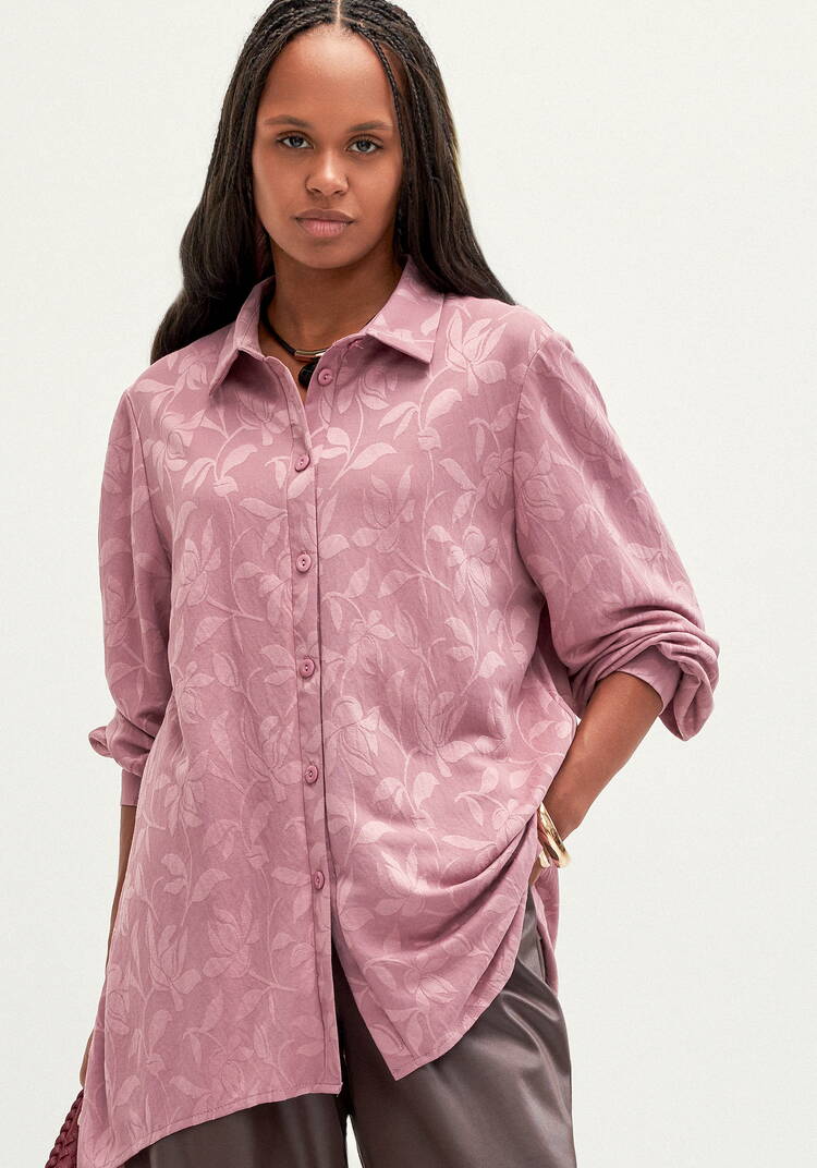 Туника трикотажная с жаккардовым рисунком шир.  750, рис. 9