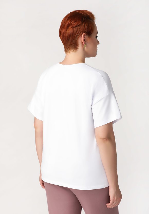 Футболка Базовая красота шир.  580, рис. 15