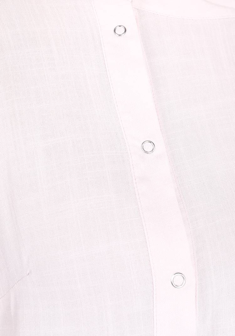 Блуза с асимметричной застежкой на кнопках шир.  750, рис. 7