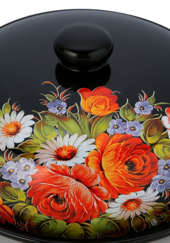 Блюдо сервировочное с крышкой шир.  580, рис. 26