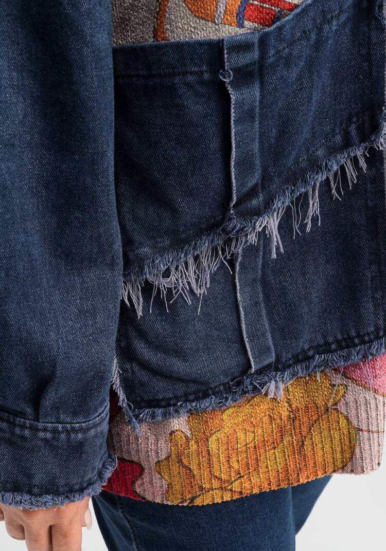 Джинсовая куртка Харпер шир.  750, рис. 6