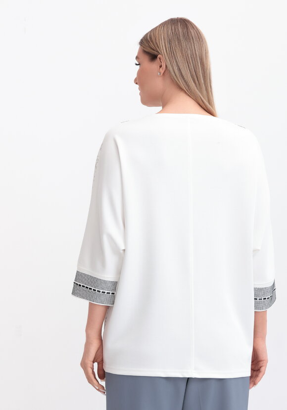 Блуза Ожерелье императрицы шир.  580, рис. 9