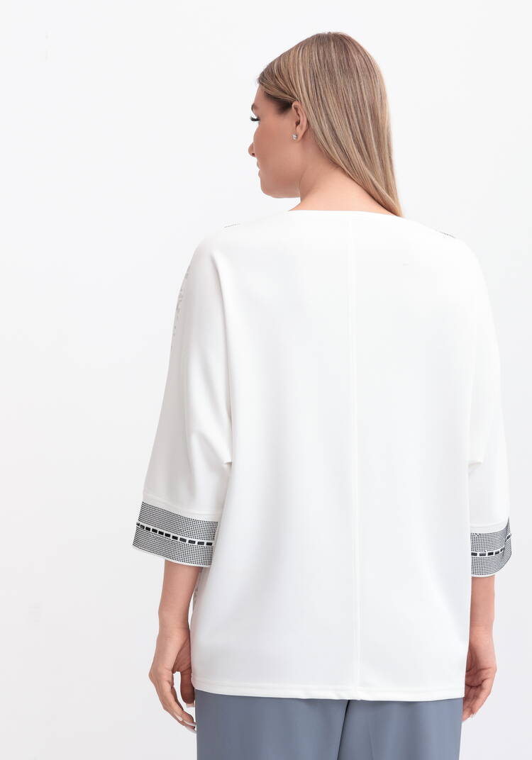 Блуза Ожерелье императрицы шир.  750, рис. 9