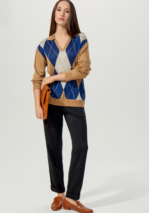 Брюки зауженные книзу шир.  580, рис. 32