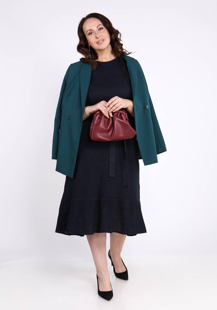 Платье ажурное с воланом по низу шир.  750, рис. 12