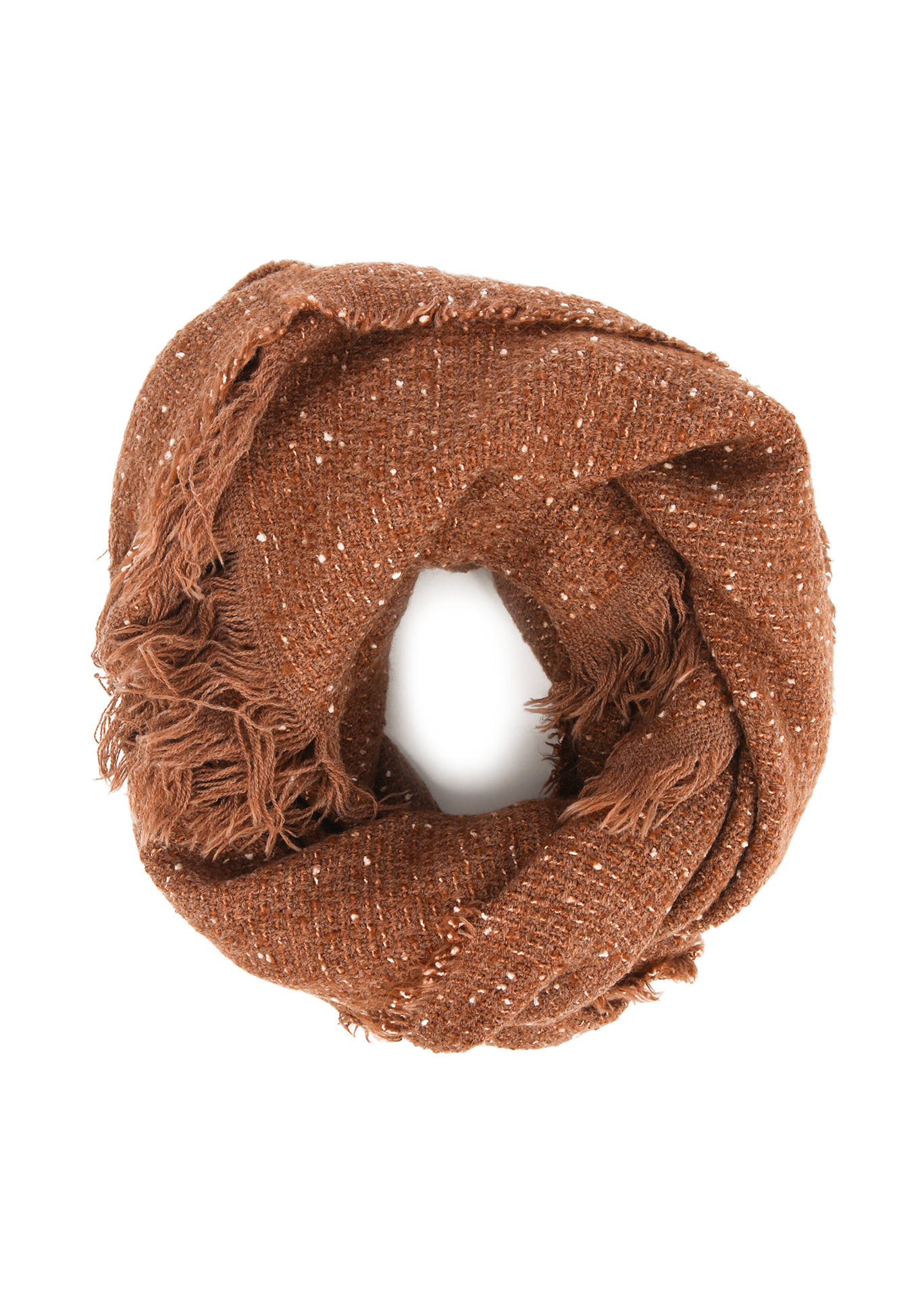 Шарф с бахромой