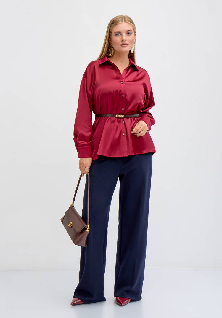 Блузка Простота грациозности шир.  750, рис. 8