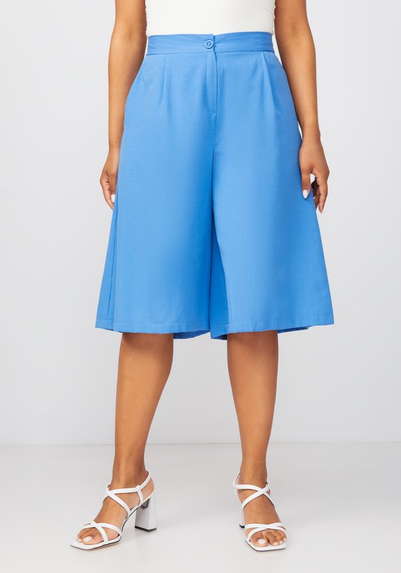 Шорты бермуды с карманами Анастасия шир.  580, рис. 10