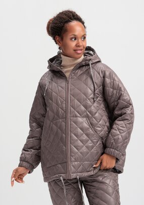 Куртка стёганая с капюшоном