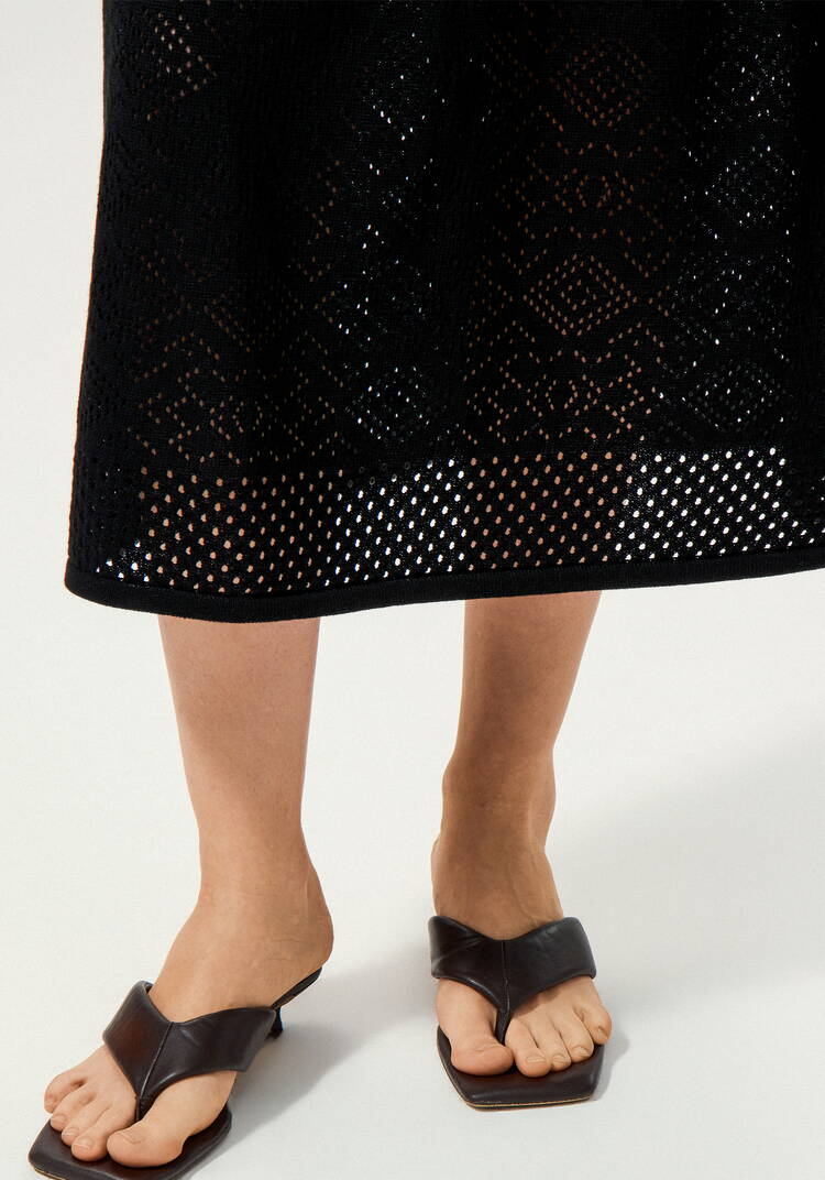 Юбка А-силуэта с каскадным рисунком шир.  750, рис. 13