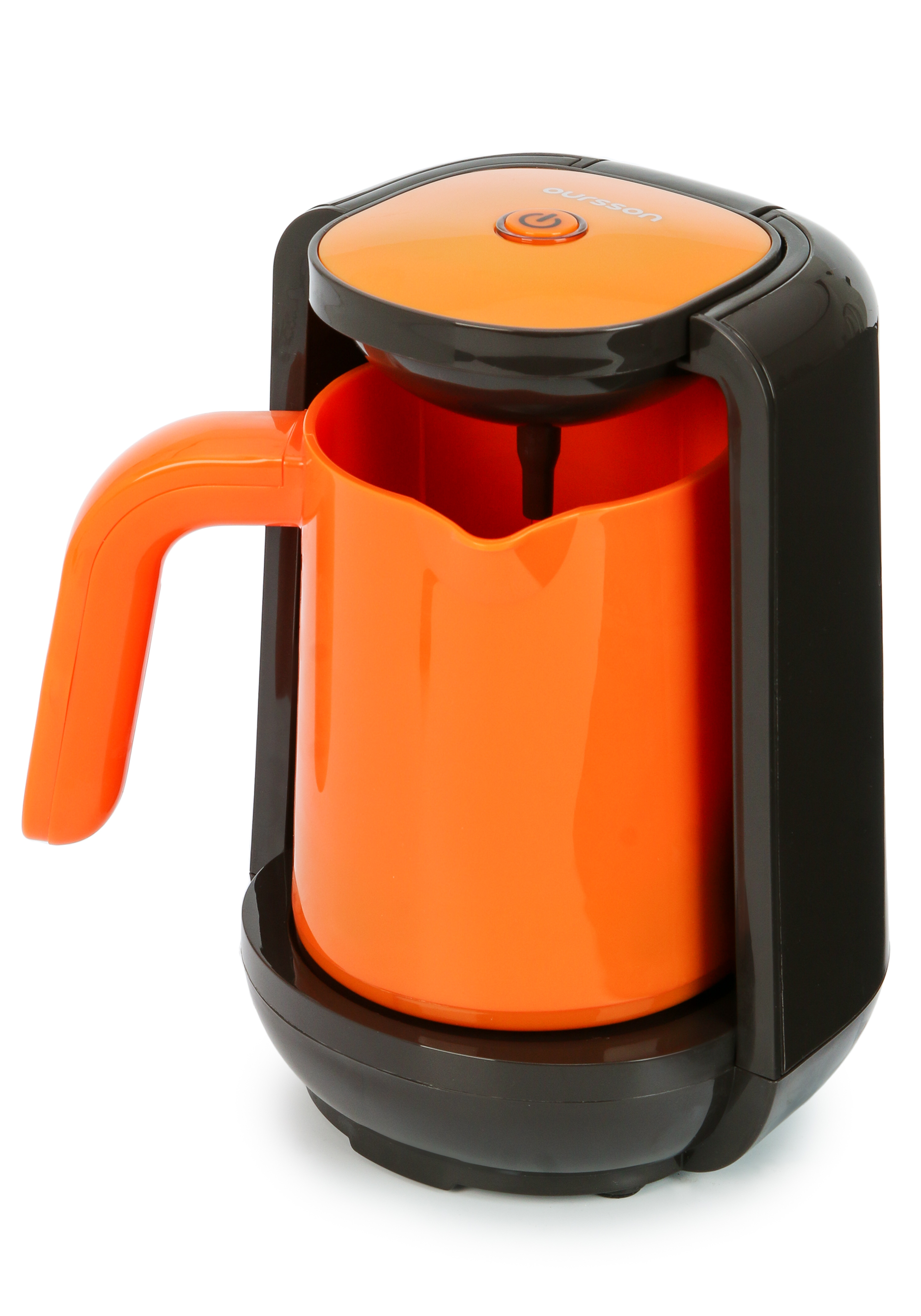 Кофеварка для кофе по-турецки Oursson, цвет оранжевый