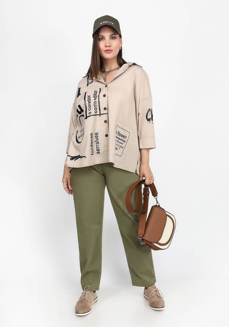 Блуза Модная леди шир.  750, рис. 8