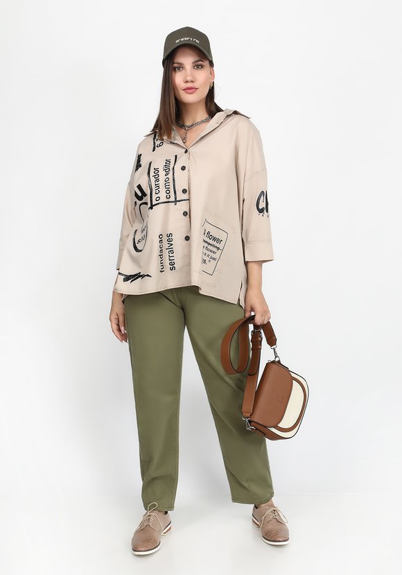 Блуза Модная леди шир.  580, рис. 8