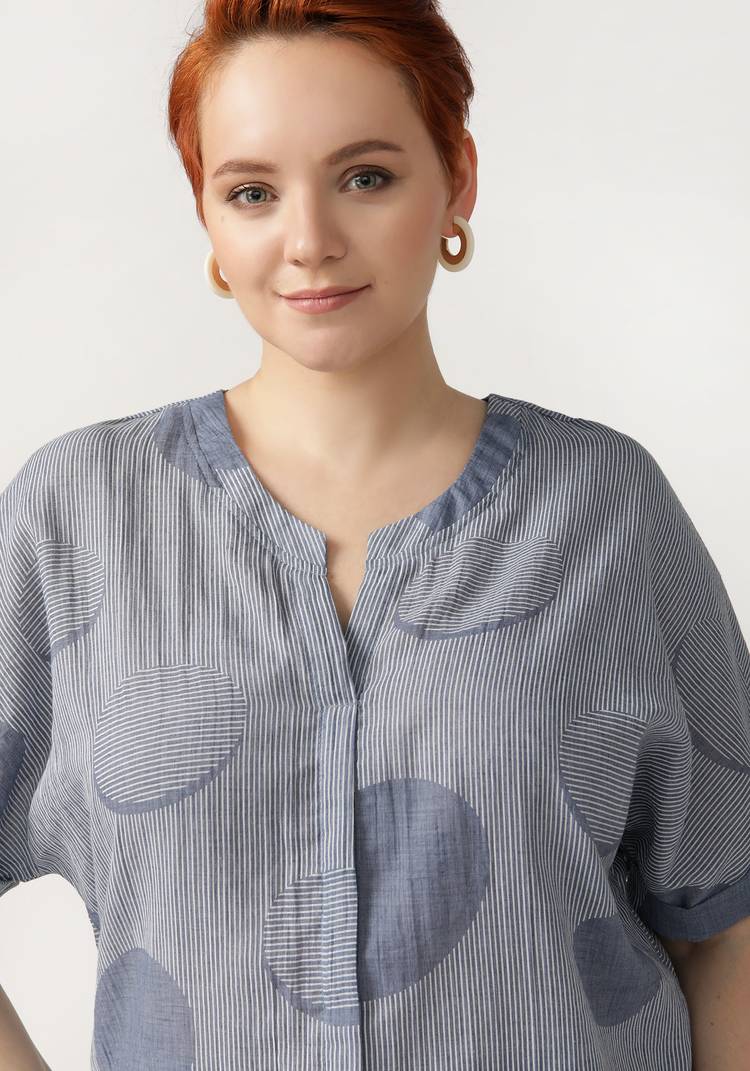 Блуза Повседневный уют шир.  750, рис. 9