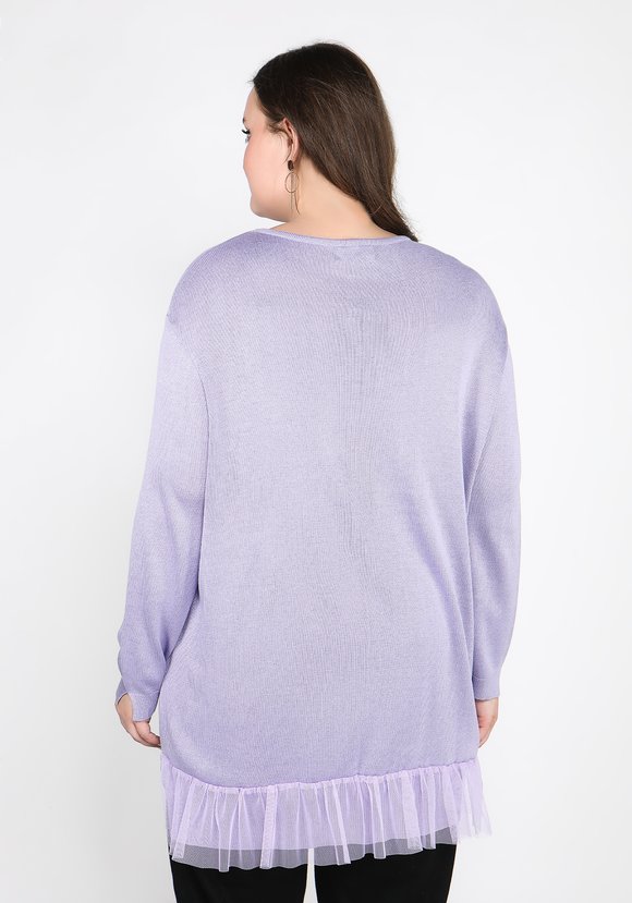 Туника с вставкой из фатина шир.  580, рис. 7