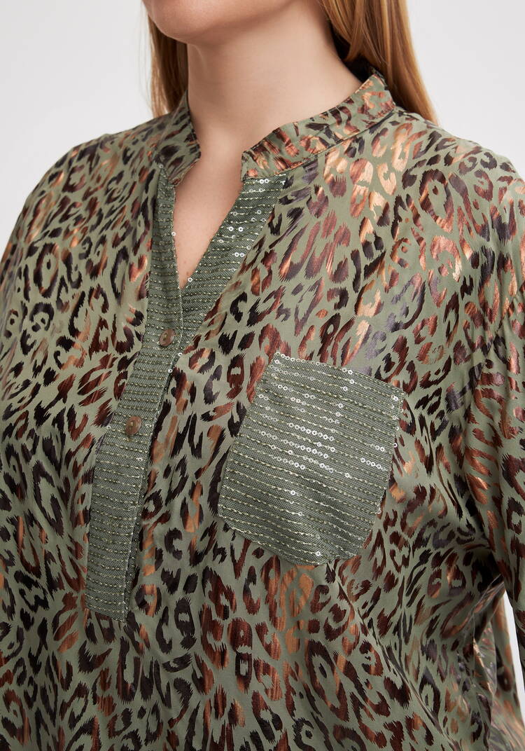 Блузка Ванесса шир.  750, рис. 18