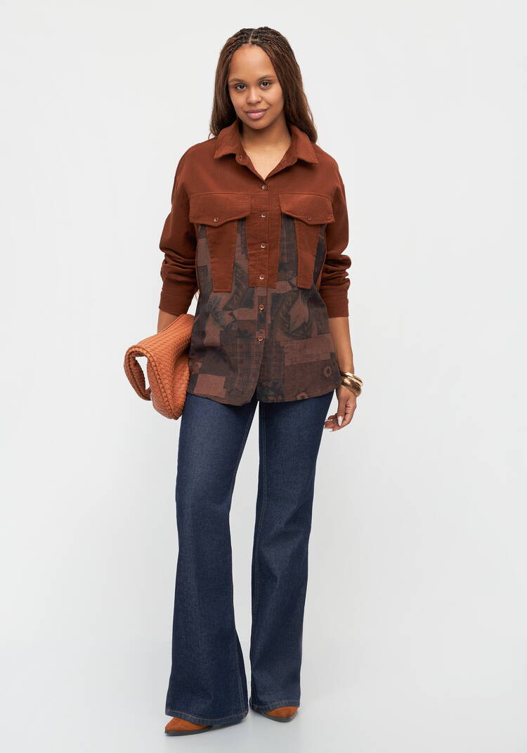 Рубашка Симфония города шир.  750, рис. 2