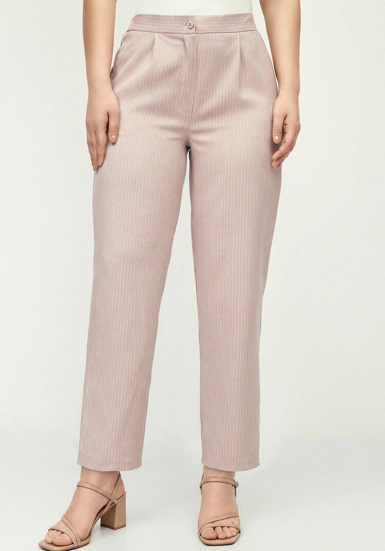 Костюм из жакета и брюк в полоску шир.  750, рис. 13