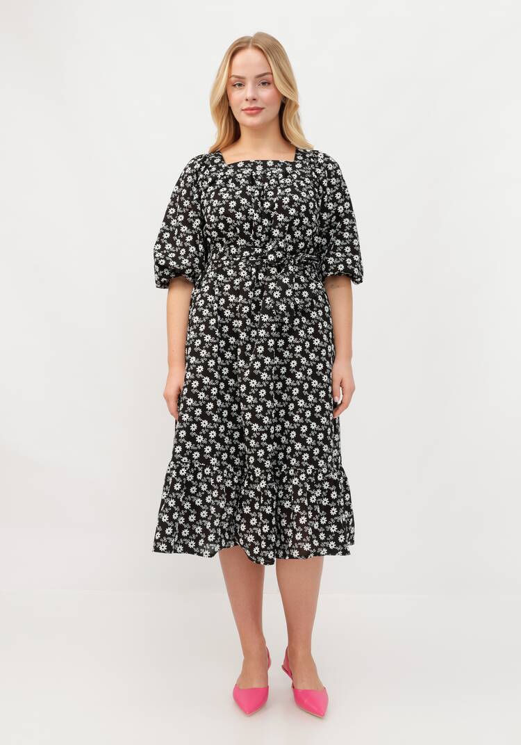 Платье с имитацией вышивки шир.  750, рис. 12