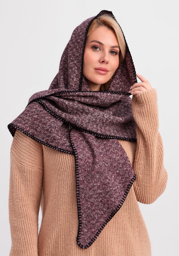 Платок согревающий из кашемира и шерсти шир.  580, рис. 10