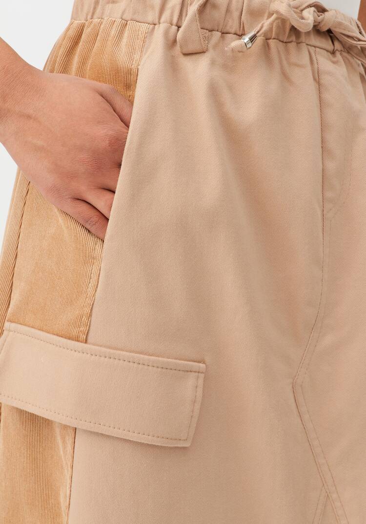 Юбка оригинального кроя с резинкой на поясе шир.  750, рис. 5