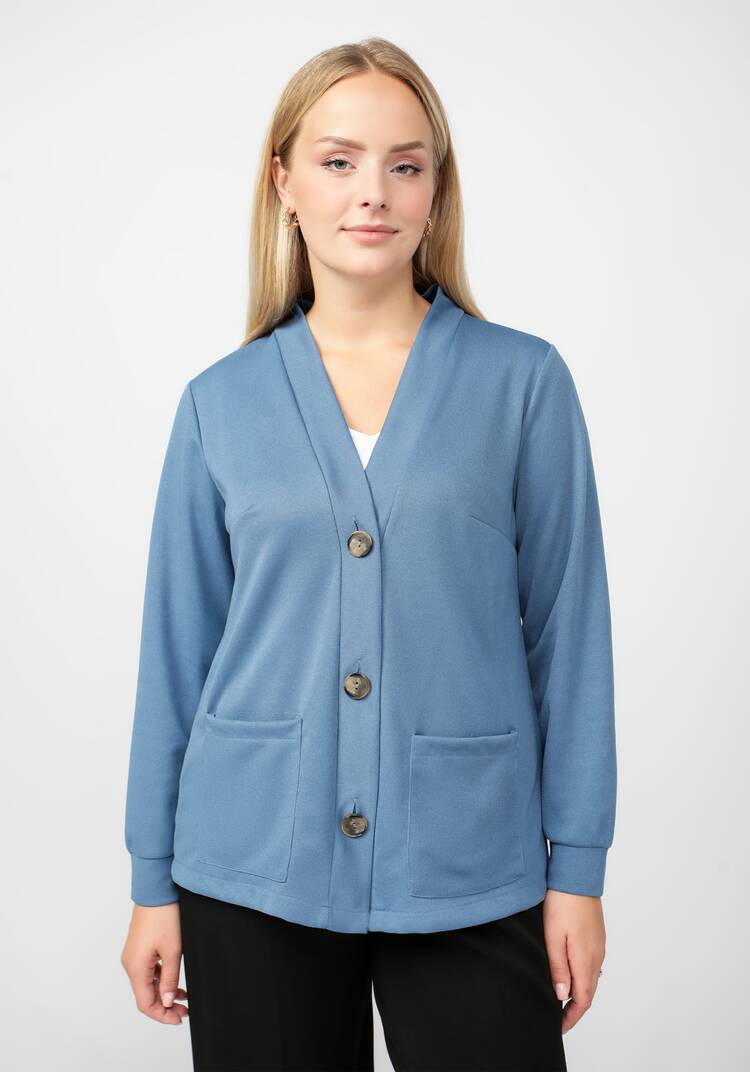 Трикотажный кардиган шир.  750, рис. 14