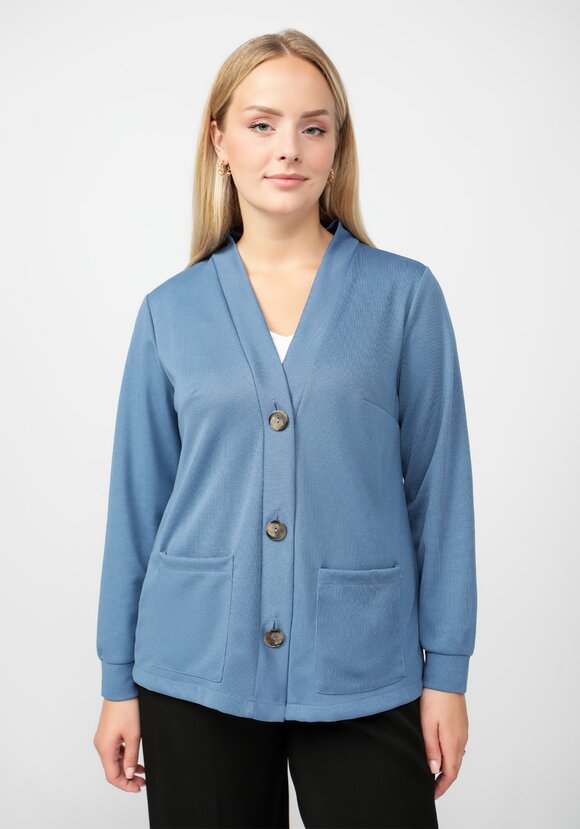 Трикотажный кардиган шир.  580, рис. 14