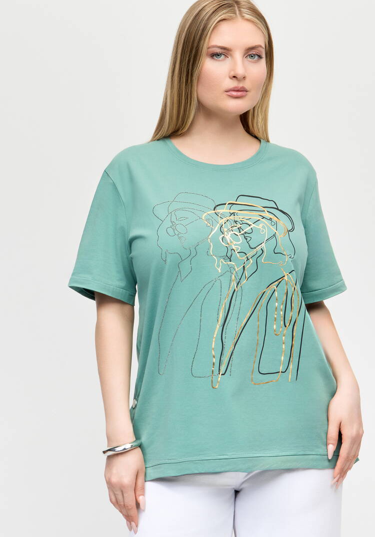 Блуза Виринея шир.  750, рис. 2