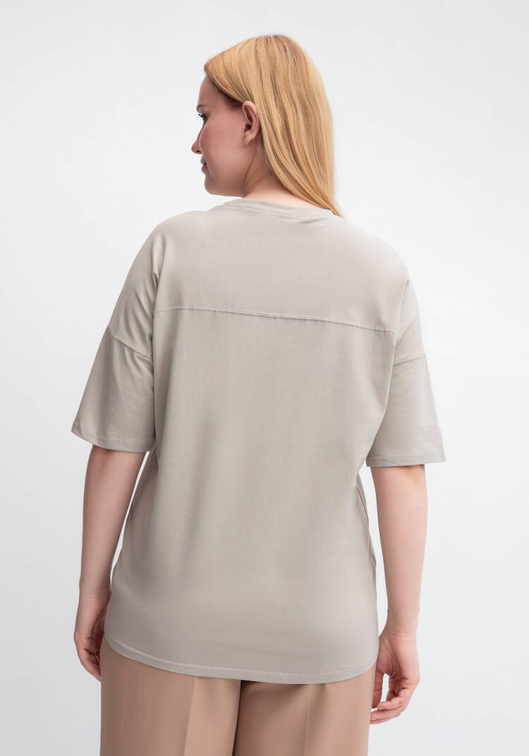 Футболка с принтом Золотой цветок шир.  750, рис. 23