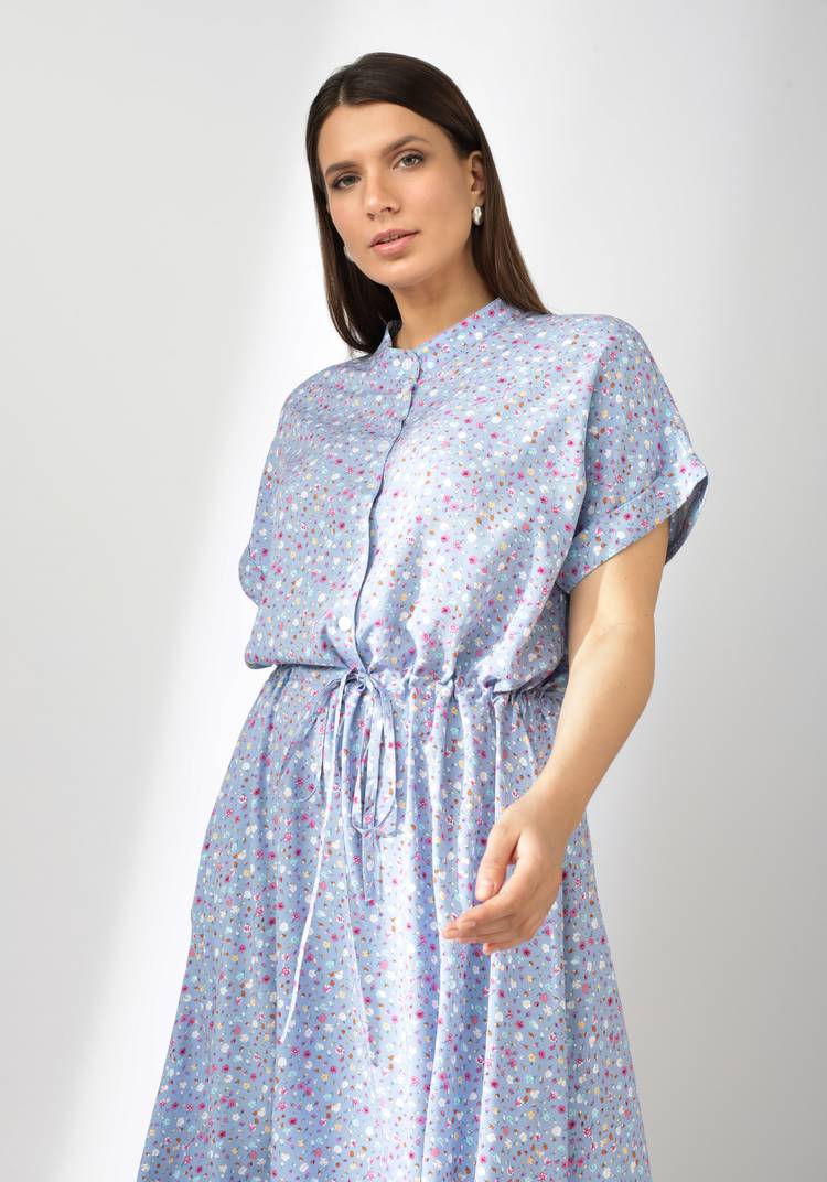 Платье отрезное по  линии талии шир.  750, рис. 3