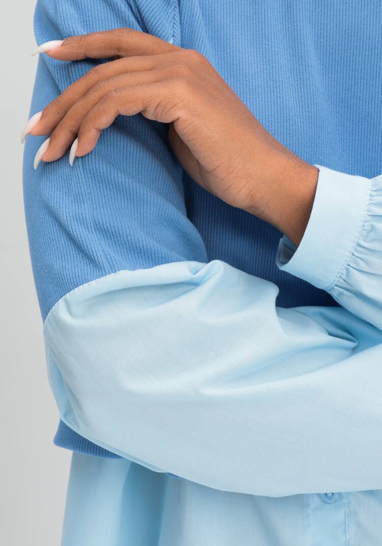 Свитшот с имитацией двойки шир.  750, рис. 14