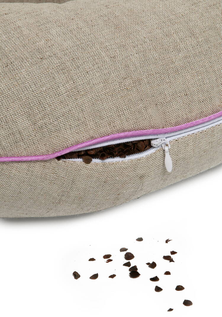 Подушка Подкова с лузгой гречихи шир.  750, рис. 5