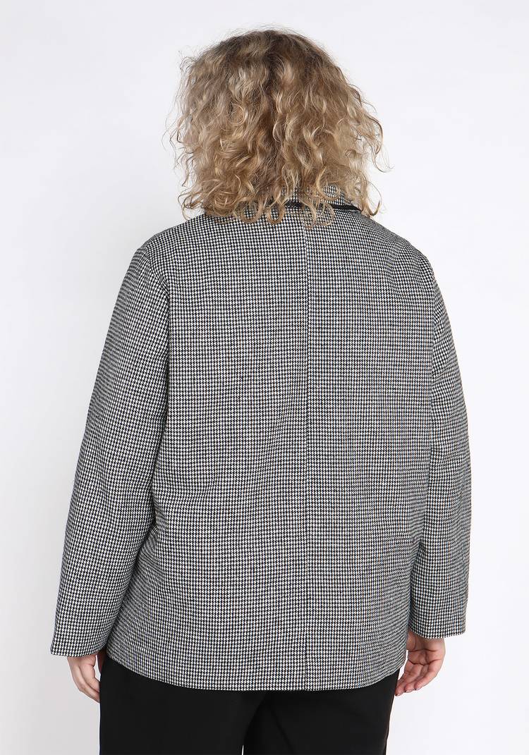 Пиджак прямого силуэта с отделкой тесьмой шир.  750, рис. 4