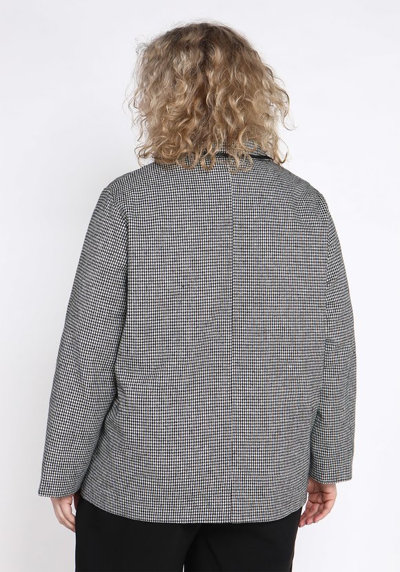 Пиджак прямого силуэта с отделкой тесьмой шир.  580, рис. 4