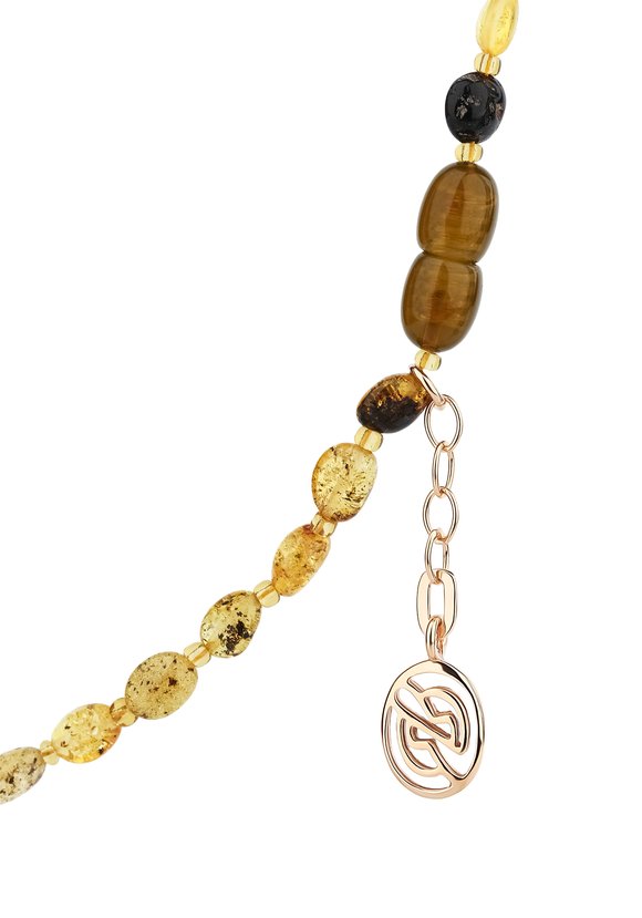 Бусы Янтарный изыск шир.  580, рис. 2