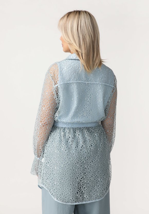 Блузка Кружевная мечта шир.  580, рис. 7