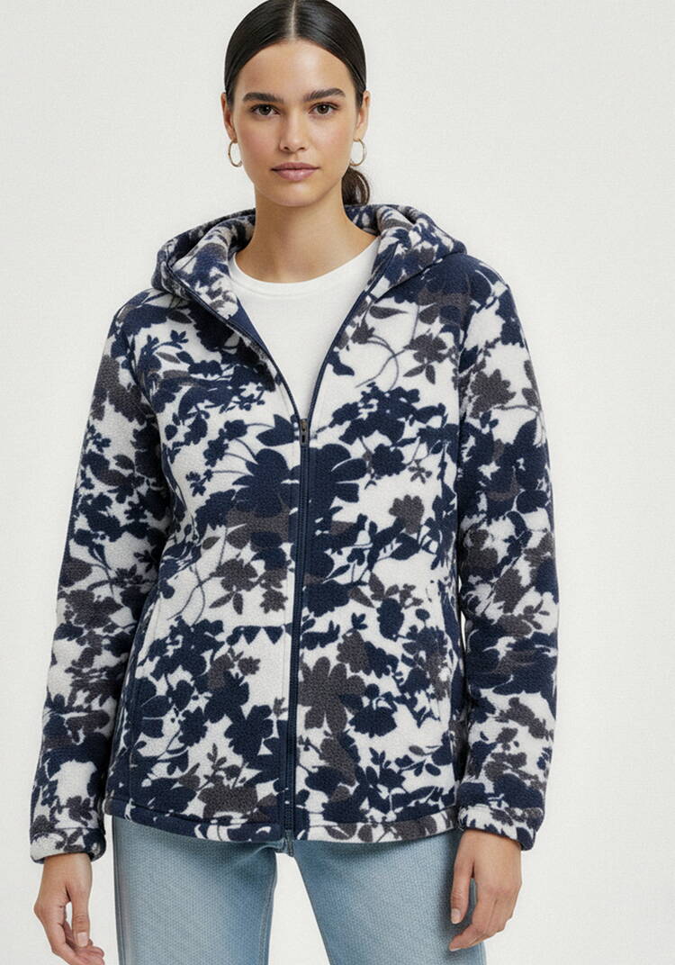 Толстовка из принтованного флиса шир.  750, рис. 4