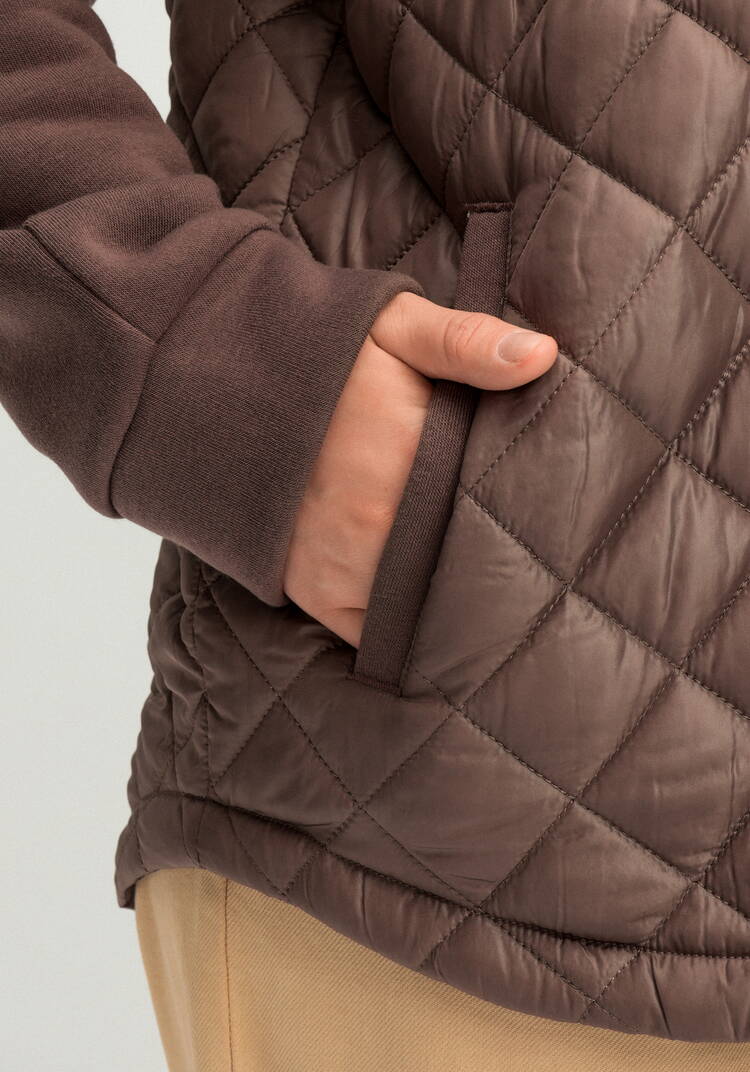 Толстовка с капюшоном и стежкой шир.  750, рис. 30