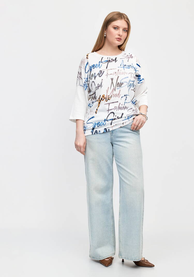 Блуза Поэзия души шир.  750, рис. 2