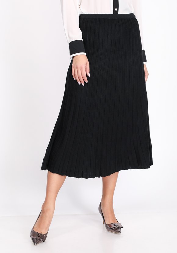 Юбка на резинке с имитацией плиссе шир.  580, рис. 8