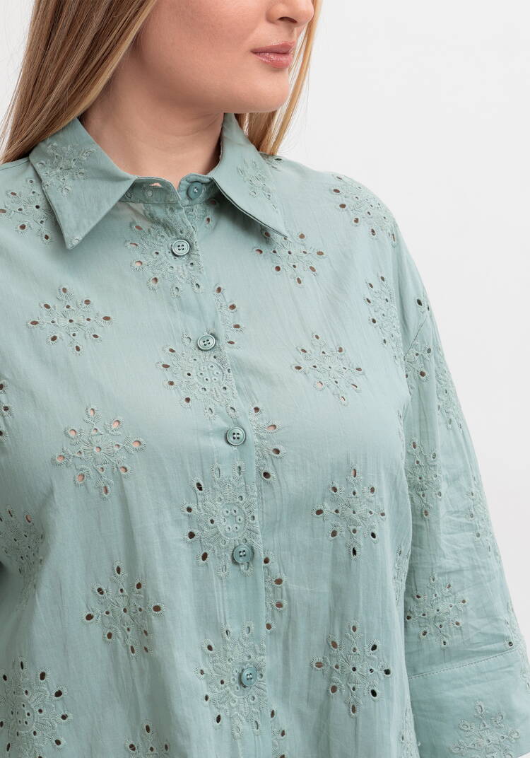 Блуза свободного кроя с шитьем шир.  750, рис. 10