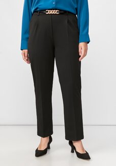 Брюки свободного кроя со стрелкой