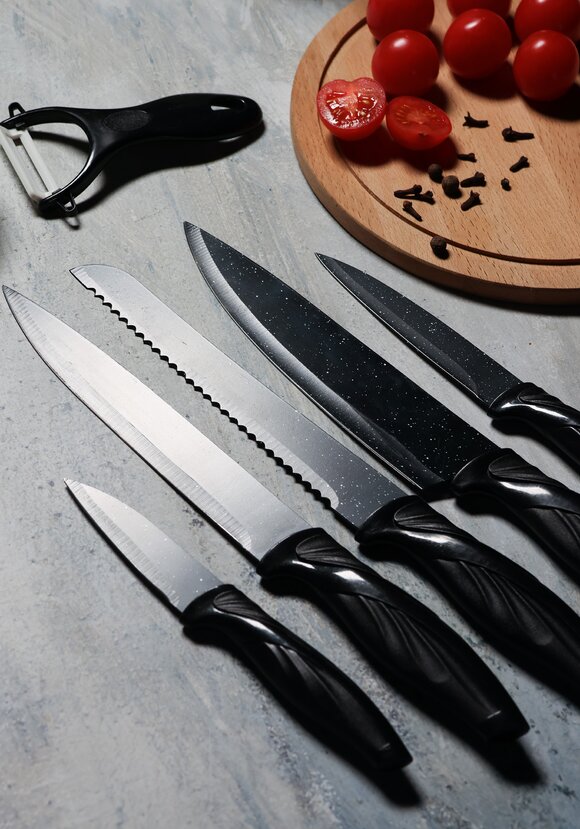 Набор ножей Сила гранита, 6 предметов шир.  580, рис. 15