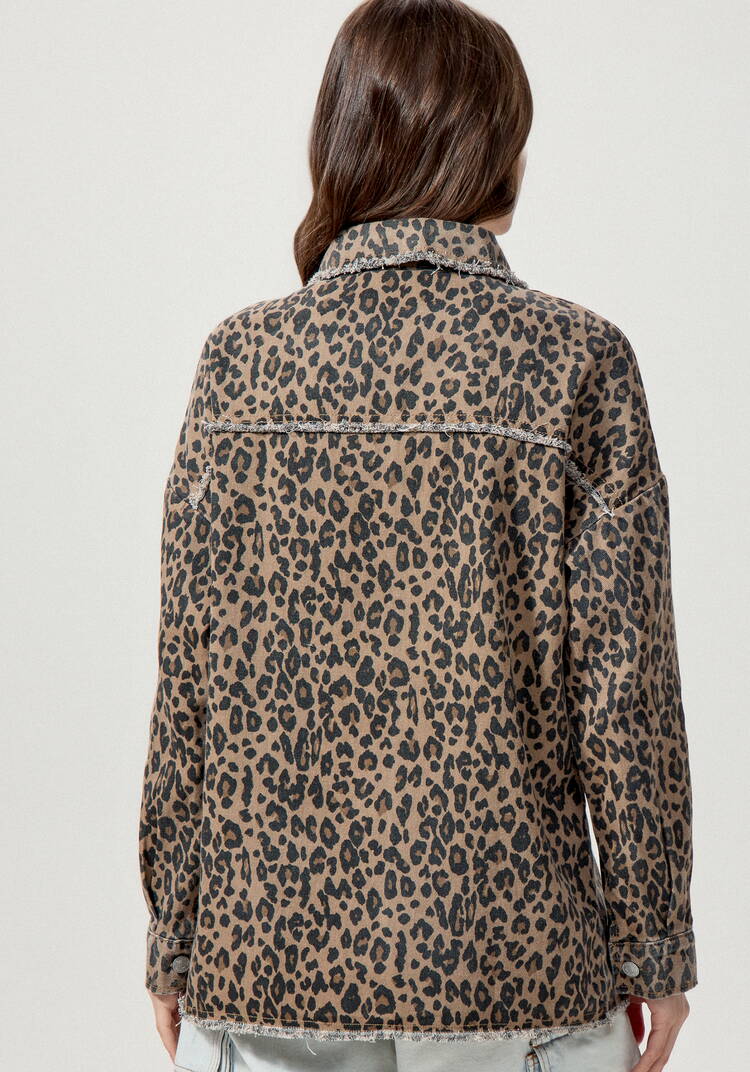 Джинсовая куртка с бахромой по краям шир.  750, рис. 3